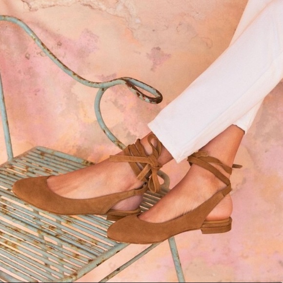 Sezane Shoes - Sezane Nina Suede Flats